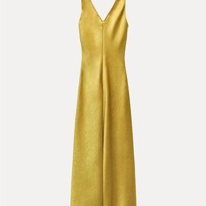 Zara Gold Maxi Dress